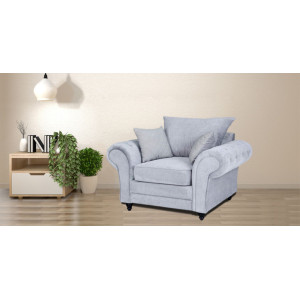 Amalfi Armchair Silver Grey