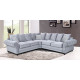 Amalfi Corner 2C2 Silver Grey