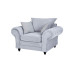 Amalfi Armchair Silver Grey