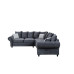 Amalfi Corner 2C2 Graphite - DK Grey