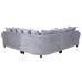 Amalfi Corner 2C2 Silver Grey