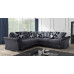 Farrow Grey Black Large Corner