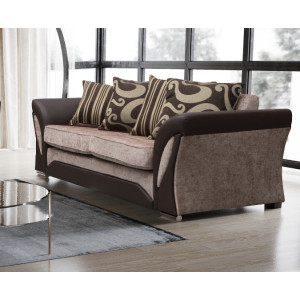 Farrow Beige Brown 3 seater