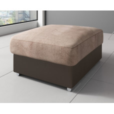 Farrow Footstool Beige Brown