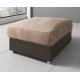 Farrow Footstool Beige Brown
