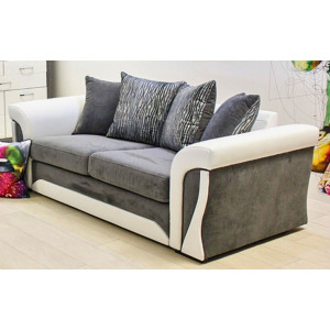 Farrow White Grey 3 seater