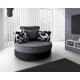 Swivel Chair Black Grey