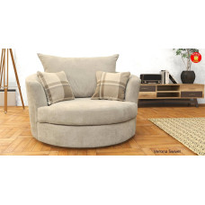 Swivel Chair Cream