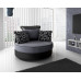 Swivel Chair Black Grey