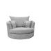 Swivel Chair Silver