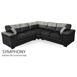 Symphony Corner Group Black-Grey 2C2
