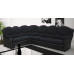 Arizona Fabric 2CR3 Left Corner Black and Black