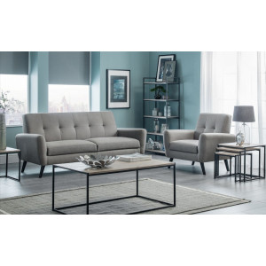 Tribeca Coffee Table - Black/Sonoma Oak