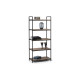 Tribeca Tall Bookcase - Black / Sonoma Oak