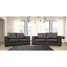 Westpoint 3+2 Seater Brown PU