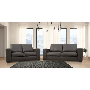 Westpoint 3+2 Seater Brown PU