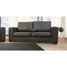 Westpoint 3 Seater Brown PU