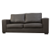 Westpoint 3 Seater Brown PU