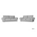 Windsor 3 Seater Silver Plush