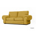 Windsor 2 Seater Mustard Plush