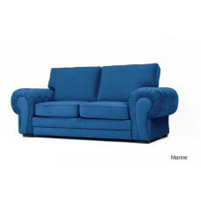 Windsor 2 Seater Marine Blue Plush