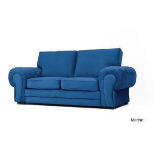 Windsor 2 Seater Marine Blue Plush
