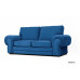 Windsor 3 Seater Marine Blue Plush