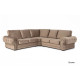 Windsor Large Corner Sofa Brown Plush