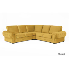 Windsor Large Corner Sofa Asphalt Plush
