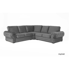 Windsor Large Corner Sofa Asphalt Plush