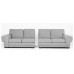 Windsor 4 Seater Silver Plush