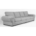 Windsor 2 Seater Silver Plush