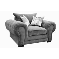 Windsor Armchair Asphalt Plush