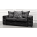 Laxia 3 seater Dark Grey