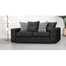 Laxia 3 seater Dark Grey