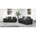 Laxia 3 seater Dark Grey
