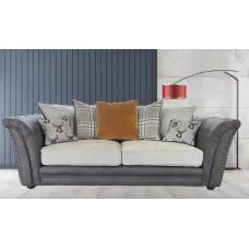 Lola 2 Seater Grey Check