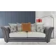 Lola 2 Seater Grey Check